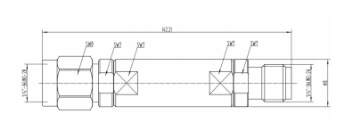LT-LF-DC-0.8G-2.92XX, Фильтр низких частот, DC-0.8 ГГц, 2.92 мм